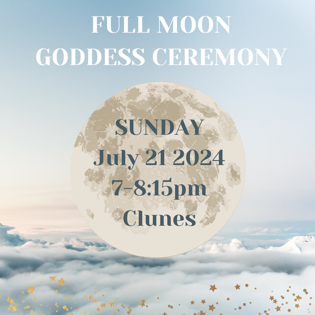 July 21 2024 Full Moon Ceremony