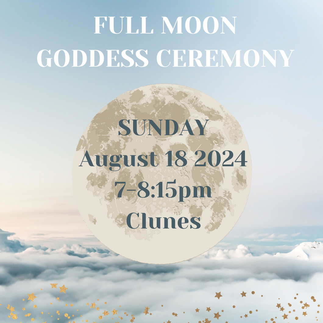 August 18 2024 Full Moon Ceremony
