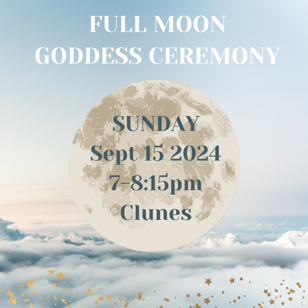 September 15 2024 Full Moon Ceremony